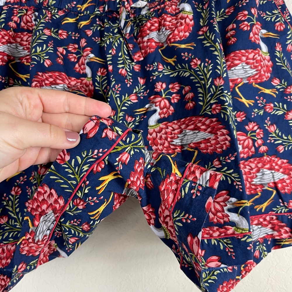 Printfresh Women's Blue And Red Patterned Shorts - image 7